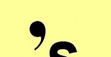 Punctuation marks in English