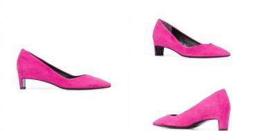 Fuchsia color in clothes - photo combinations What shoes to wear with a fuchsia dress