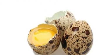 Quail eggs in nutrition, cosmetology and treatment of diseases How to eat quail eggs